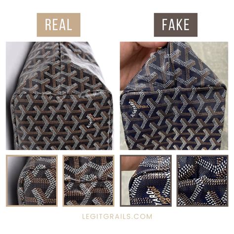 how to identify fake goyard|goyard tote knock off.